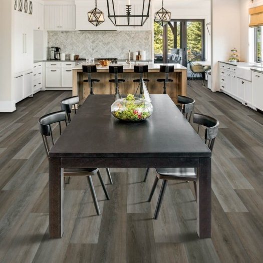 Laminate Flooring for dining area | Corvin's Floors & Cabinets