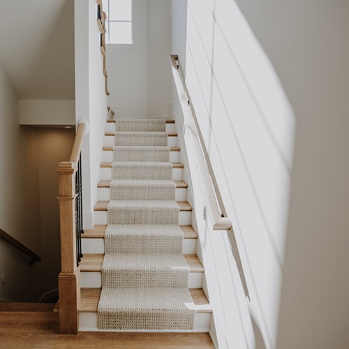 Stairway flooring | Corvin's Floors & Cabinets