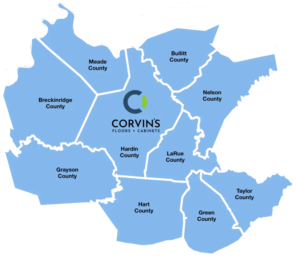 corvin-service-map-si Service area | Corvin's Floors & Cabinets